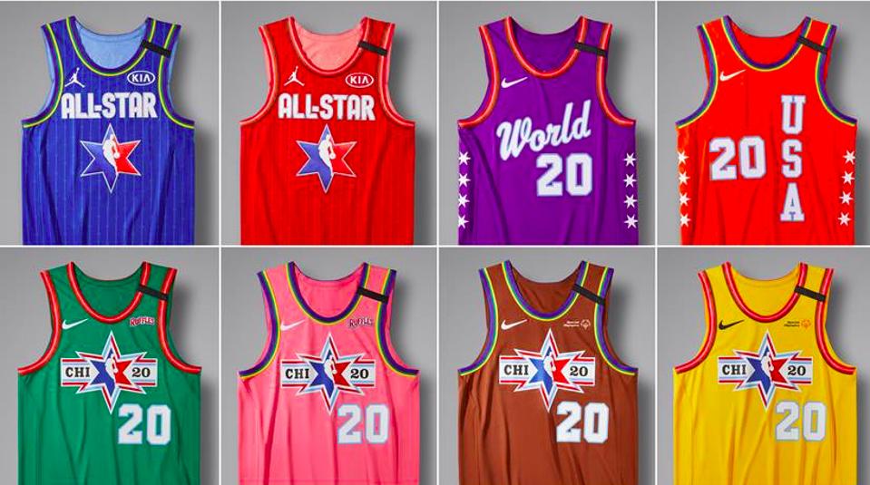NBA AllStar 2020 Uniform Honors Kobe And Gianna Bryant NBA AllStar 2020 Uniform Honors Kobe And Gianna Bryant
