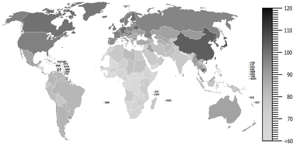 The intelligence of nations