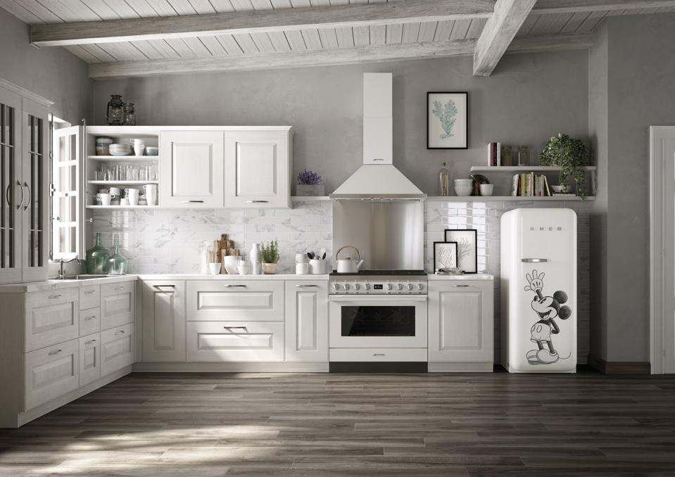 Hot New Products Represent Five Facets Of Wellness Design At 2020 Kitchen & Bath Industry Show 10 Mickey Mouse refrigerator