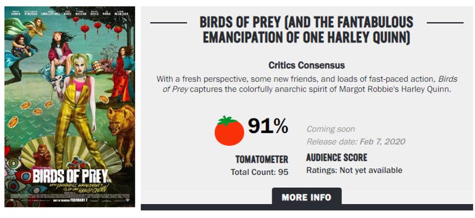 Harley Quinn S Birds Of Prey Is Another Dceu Critical Hit A