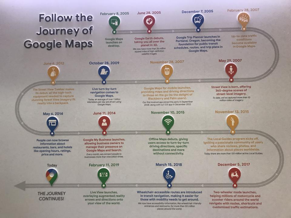 google maps marks 15th birthday with