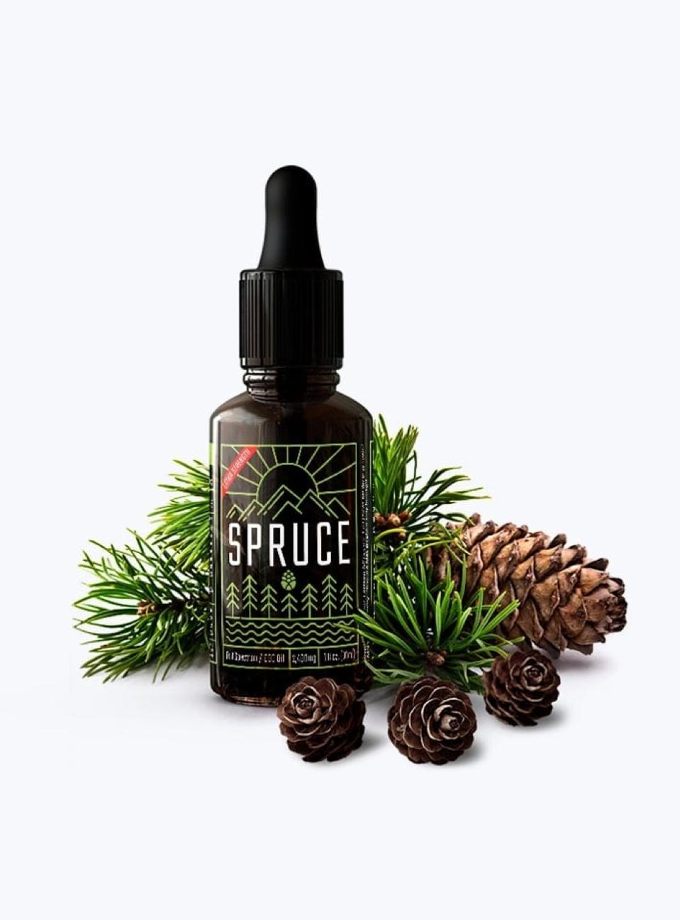  Spruce CBD Bottle