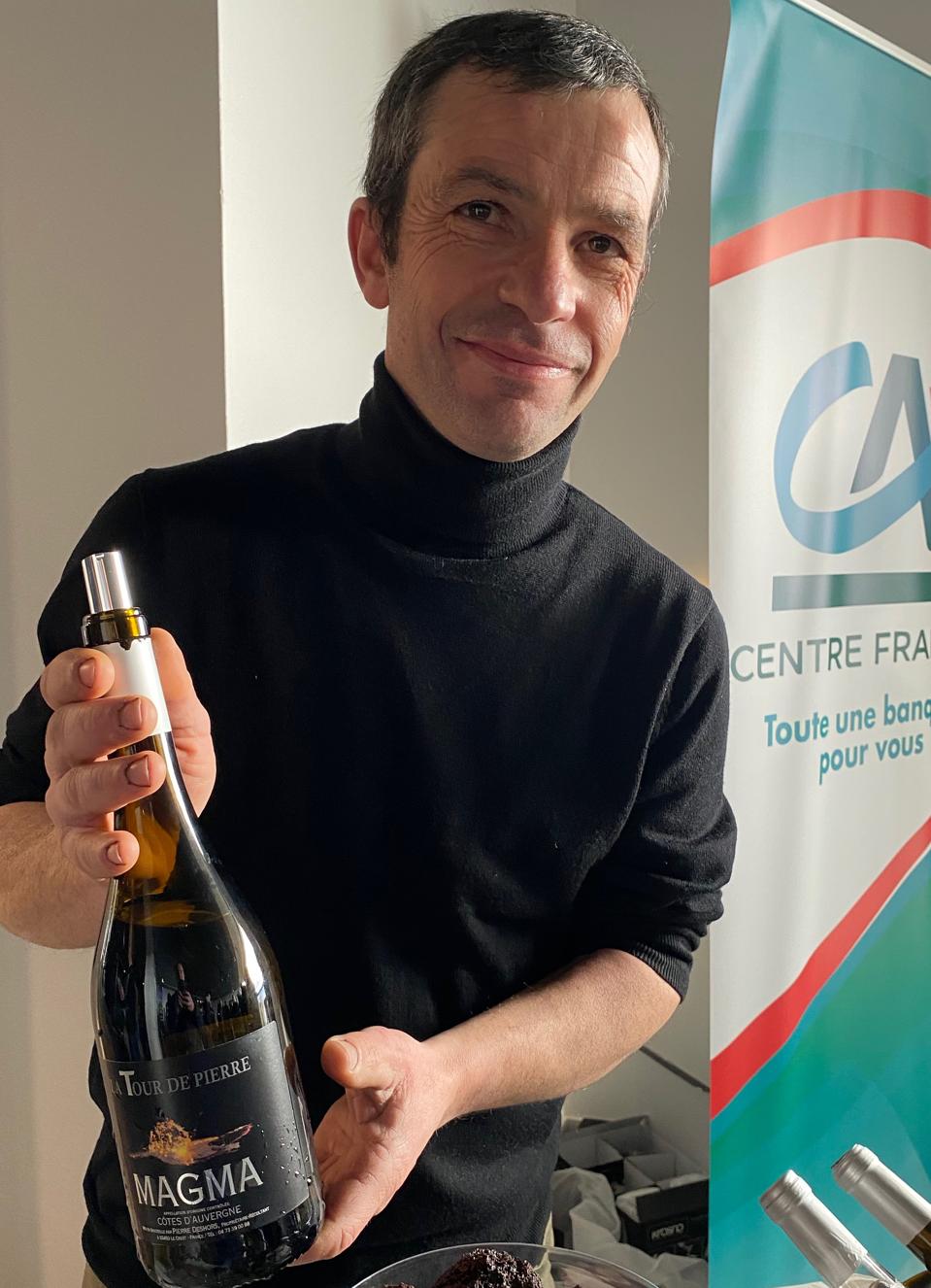 Winemaker Pierre Deshors