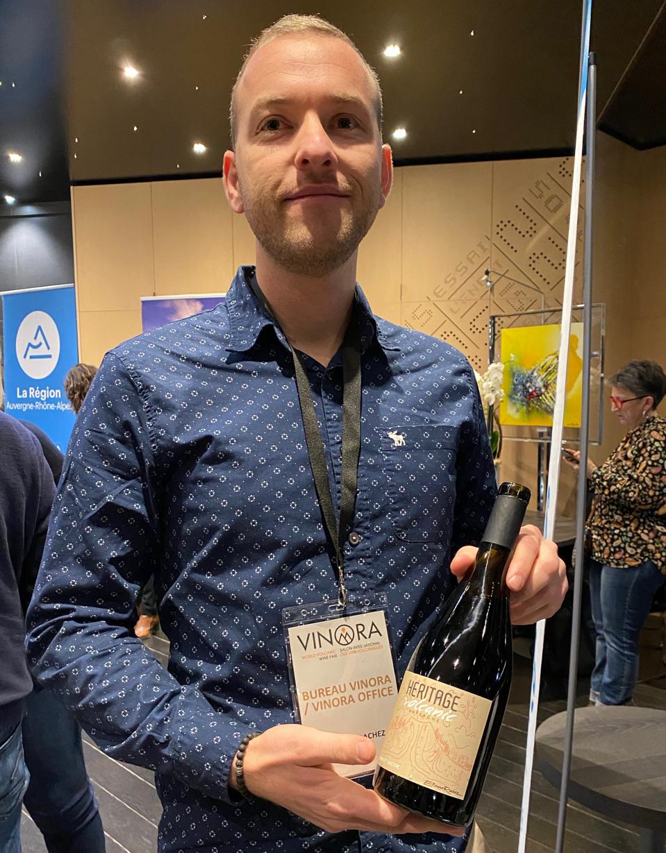 Winemaker Etienne Rachez