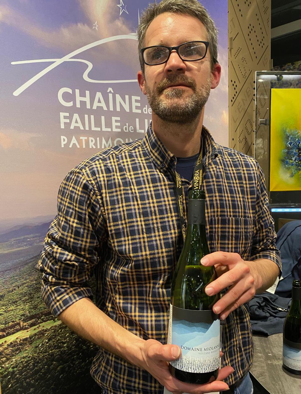 Winemaker Jean Baptiste Deroche