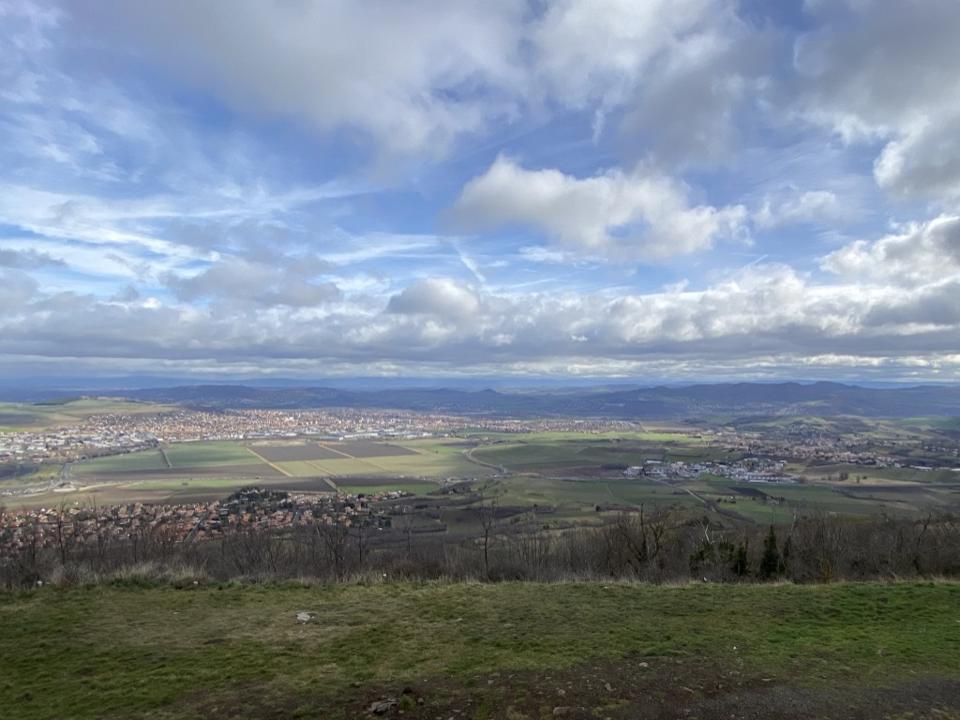 View from the Gergovie plateau