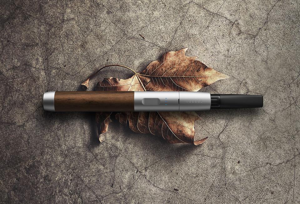 fall vessel silver walnut 