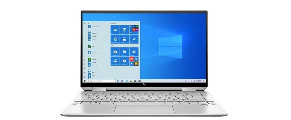 2020 HP Spectre x360 13. HP's newest Spectre 13* has a surprisingly thin top bezel that integrates a webcam and face ID cameras.