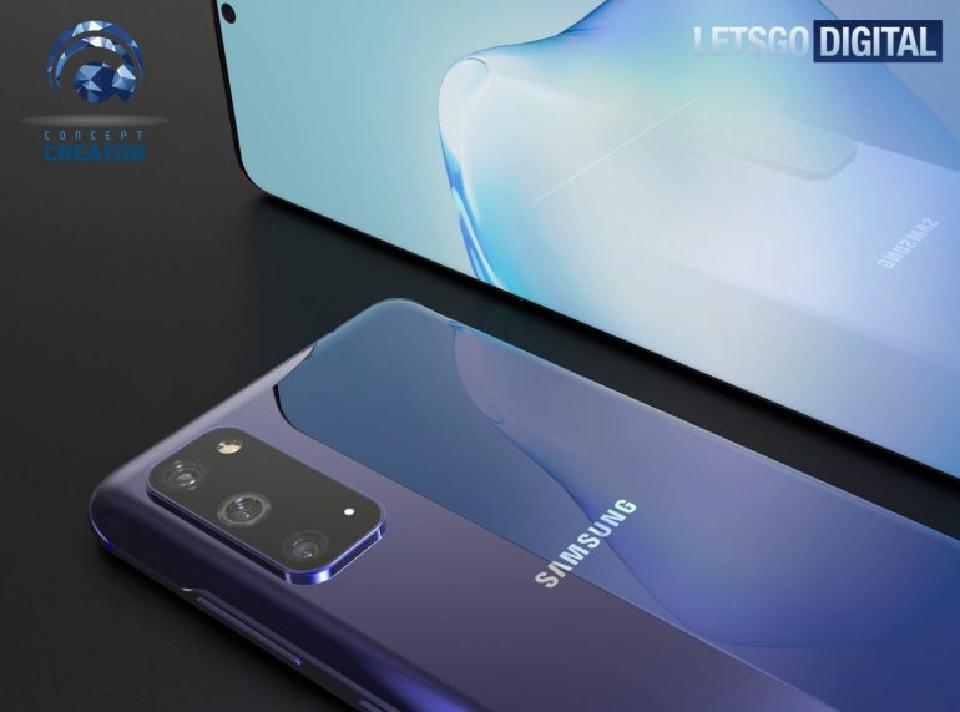 Galaxy S20 Concept View (Lets Go Digital / Concept Creator)