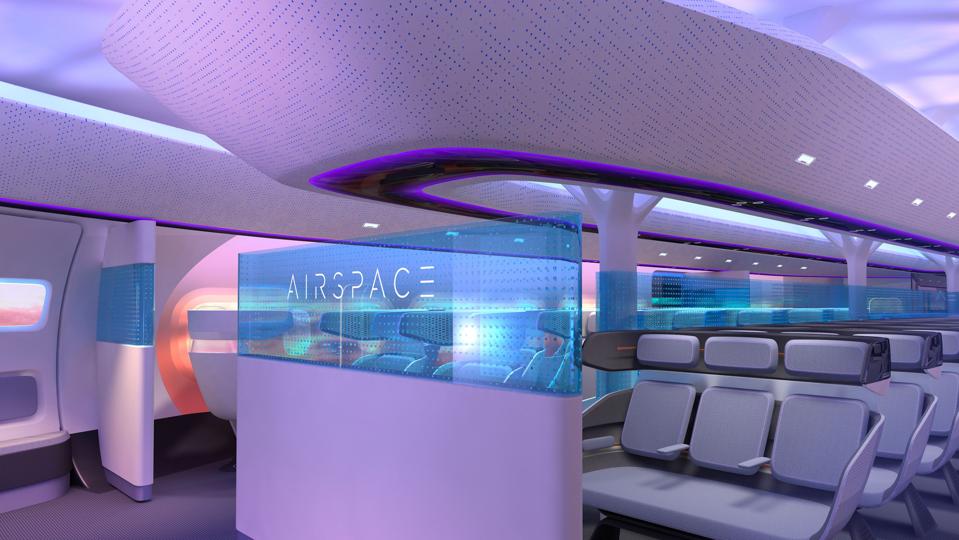 What It Will Be Like Flying On Airbus Blended Wing Maveric Aircraft