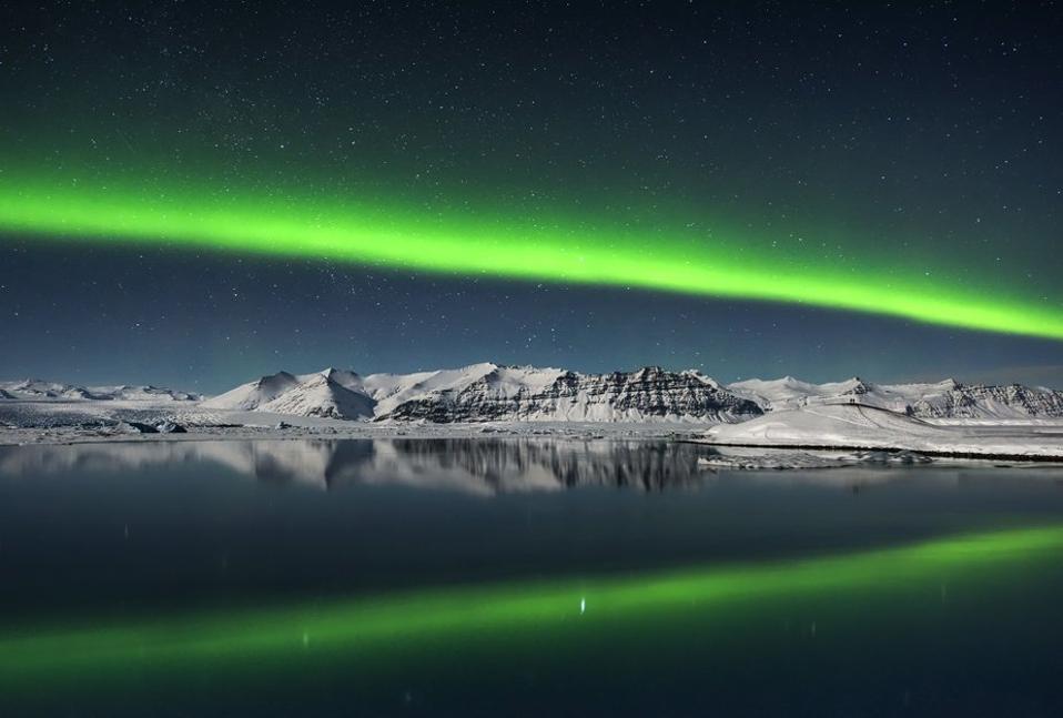 Giles Rocholl's unusual image is from Jokulsarlon, Iceland.