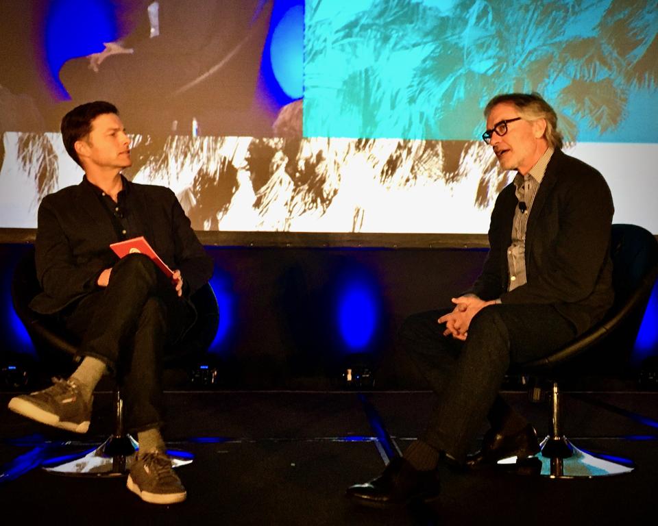 IHeart Podcast Network President Conal Byrne and iHeart Media CEO Bob Pittman