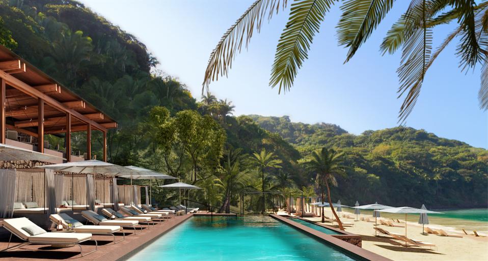 Luxurious oceanfront hotels, branded residences, and clifftop villas