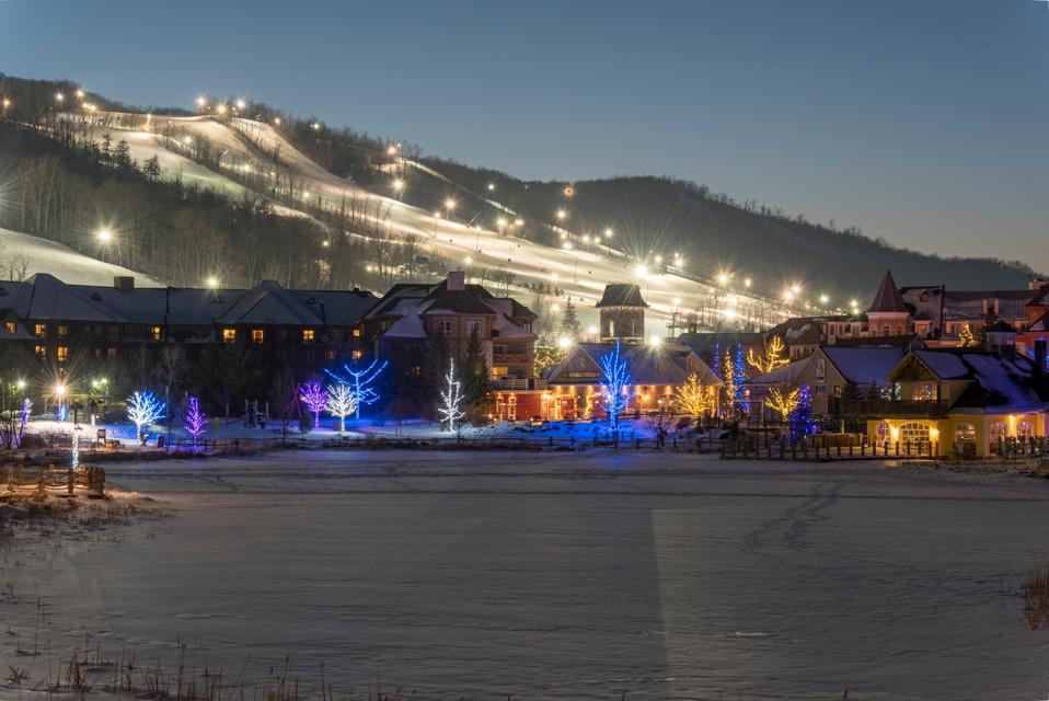 Blue has 720 feet of vertical drop along with 43 trails