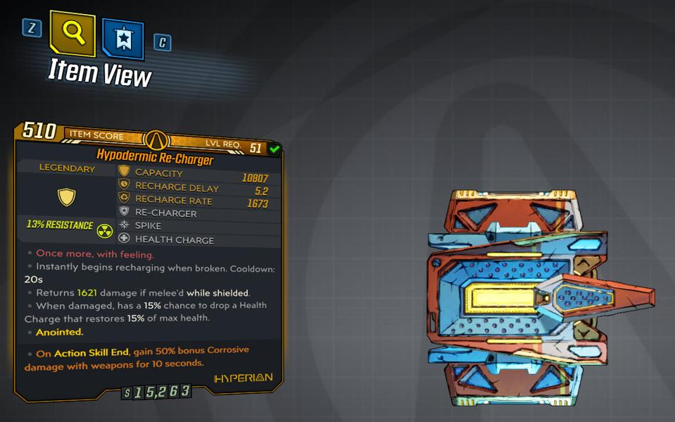 A ‘Borderlands 3’ Zane Build With Infinite Skills And Double Damage