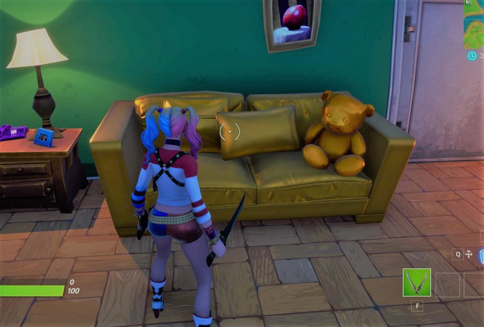 Fortnite Gold Objects