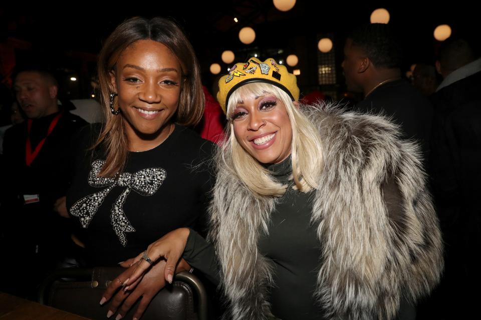 Tiffany Haddish at the Stance Spades At NBA All-Star 2020