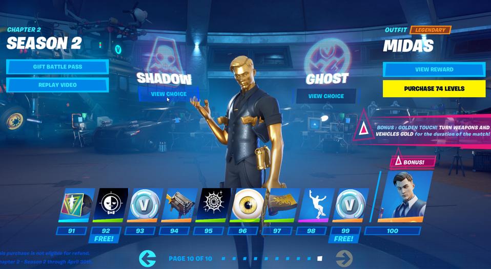Here S The Fortnite Chapter 2 Season 2 Tier 100 Battle