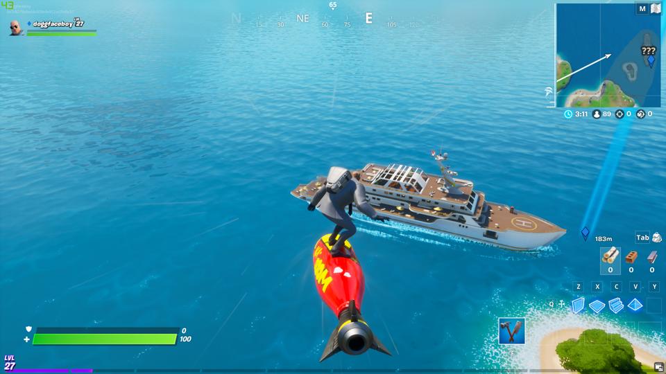 Yacht Phone Booth Fortnite