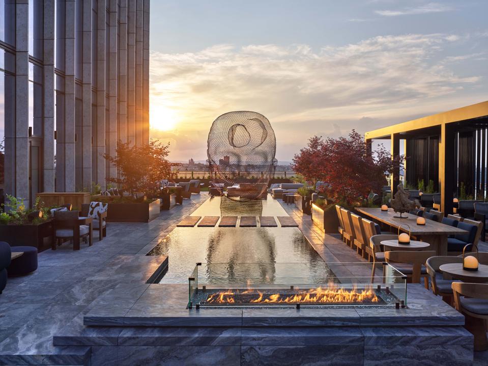 Terrace Sunset