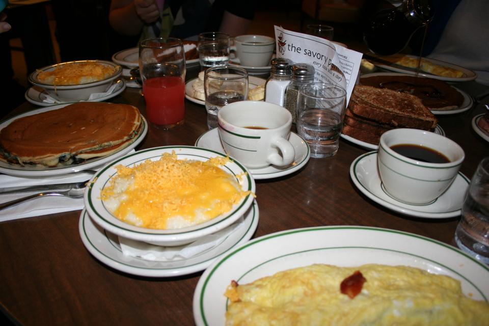 Pancake Shop Sources chaudes.