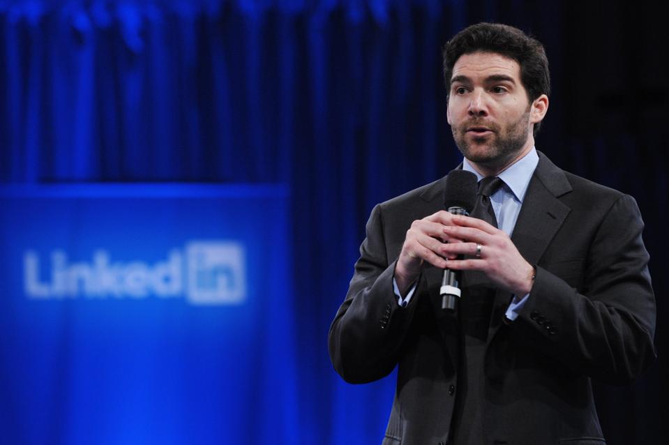 Interviewé par Jeff Weiner, PDG de Linkedin