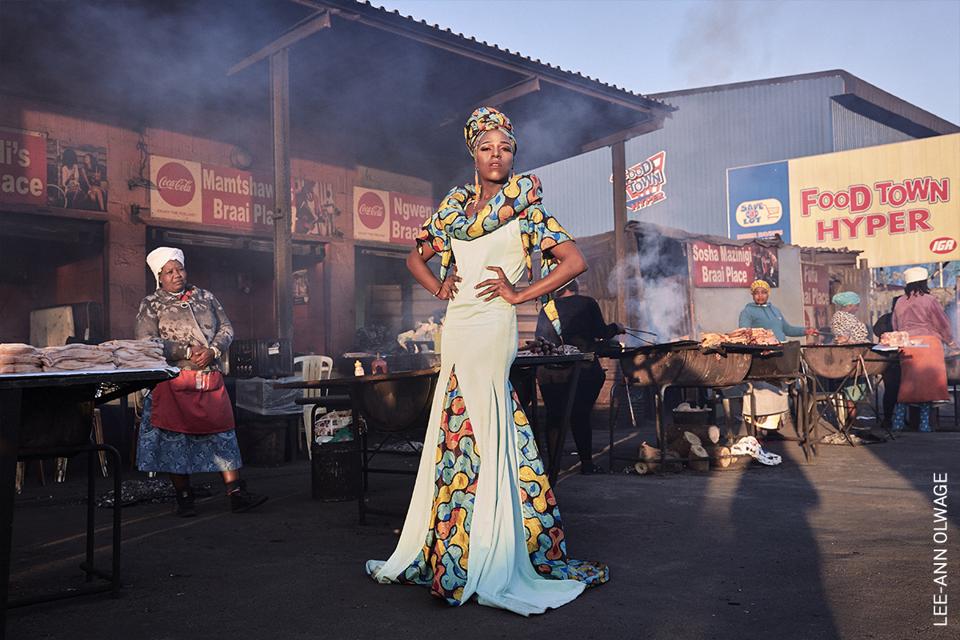 nghệ sĩ kéo ở Cape Town