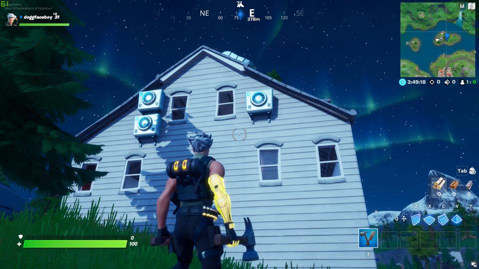 Shadow Safe House Locations Fortnite