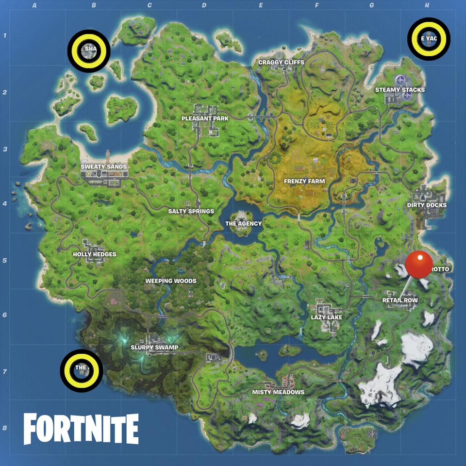 Fortnite Ghost Map