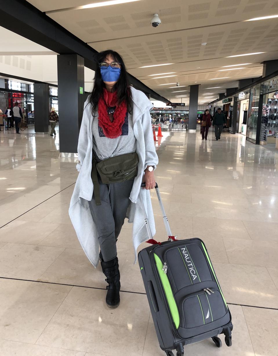 Jet Metier in the airport in Mexico