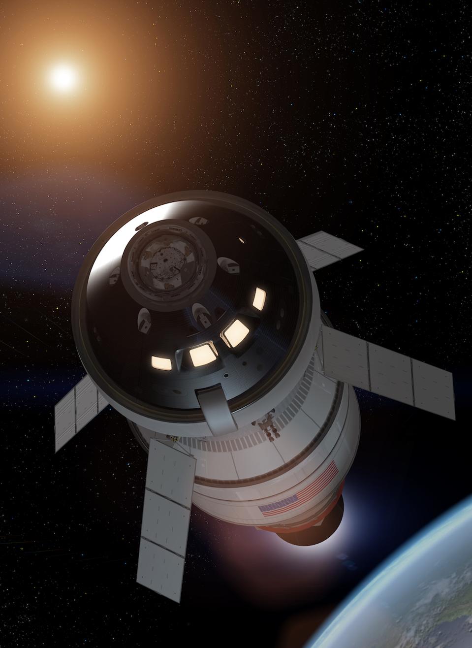 Inside The NASA Spacecraft That Will Take The First Female Astronaut To ...