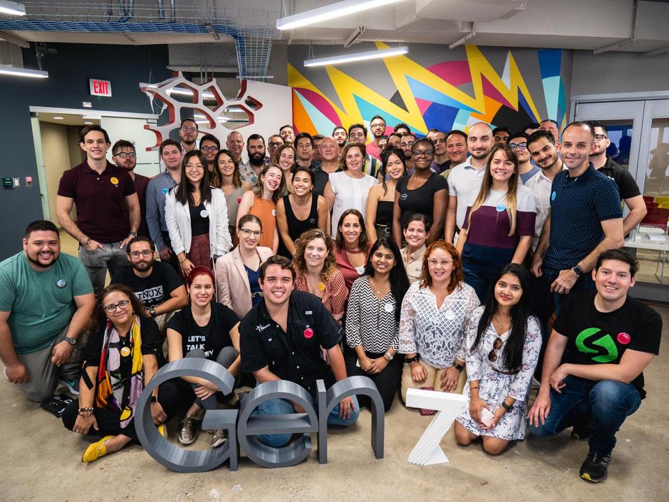 Founders participating in Parallel18's participating international cohort