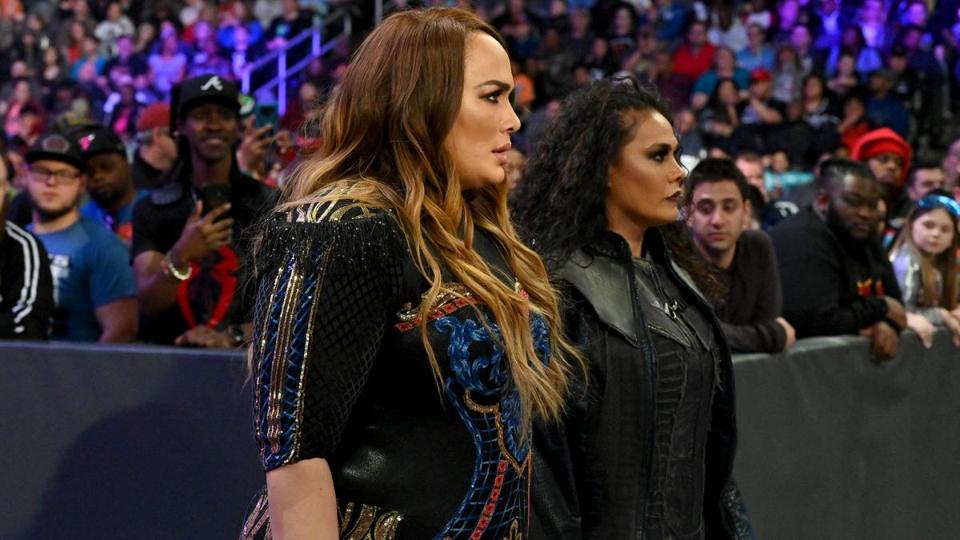 WWE Raw: Nia Jax and Tamina make their entrance