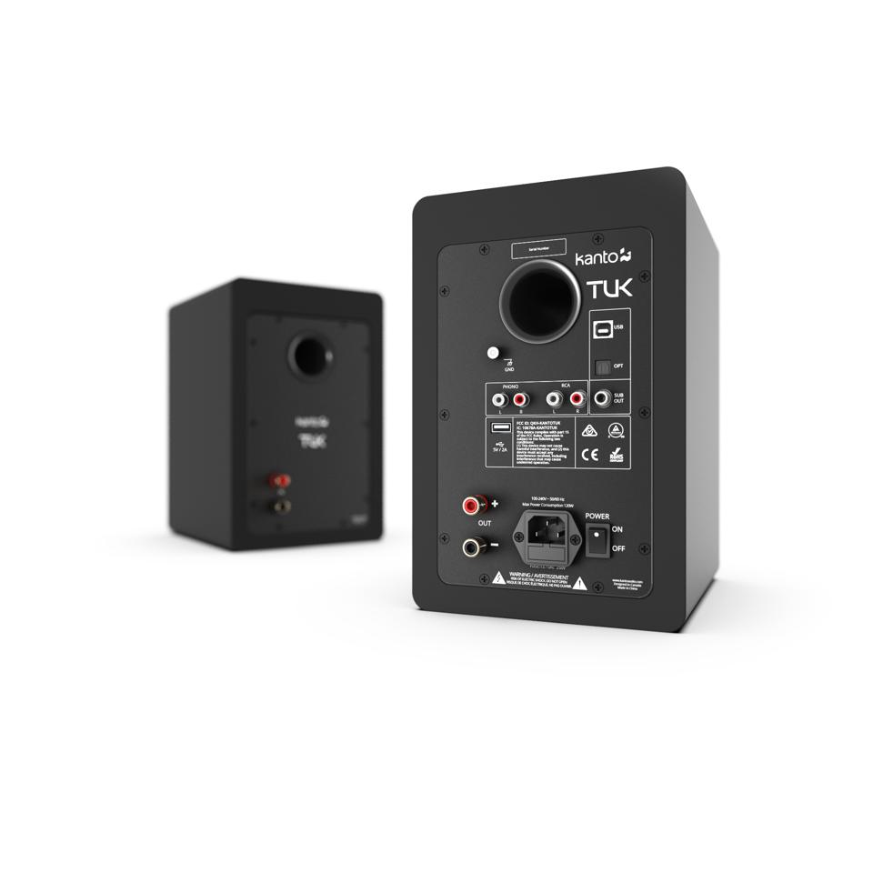 active speakers with sub out