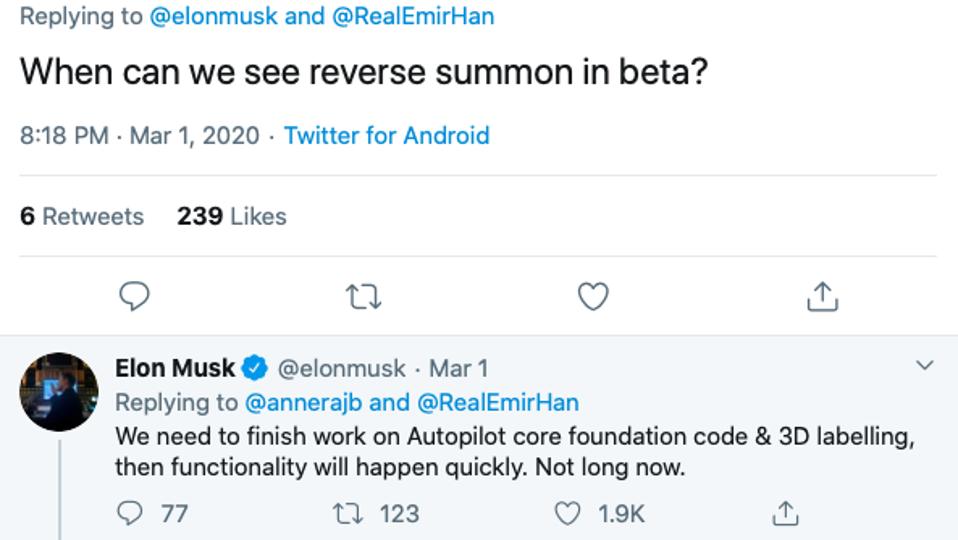 Elon Musk Just Teased A New Tesla Feature That S Way More Useful Than Smart Summon