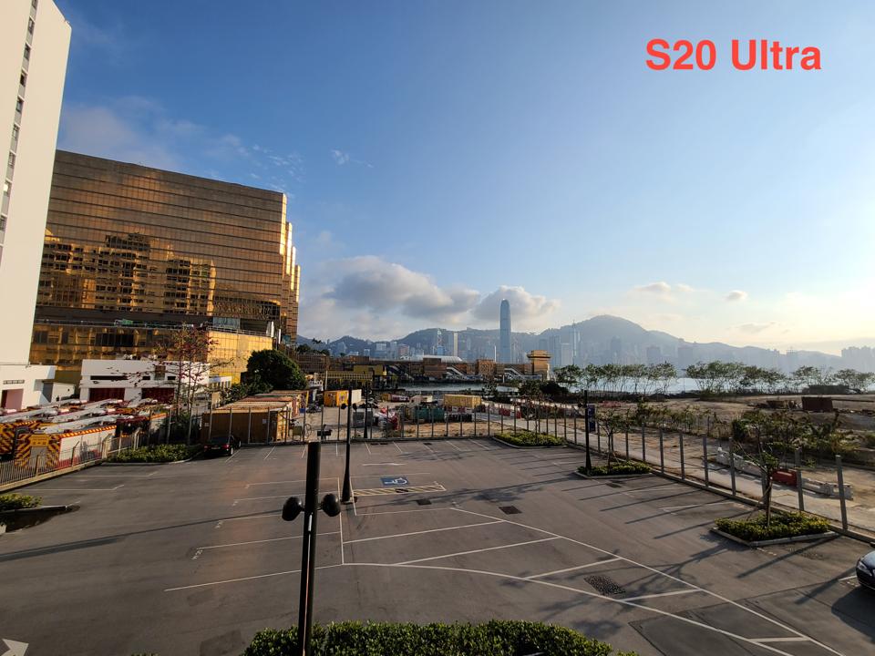 Wide-angle, S20 Ultra.