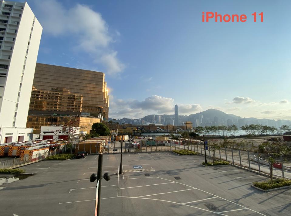 Wide-angle, iPhone 11 Pro.