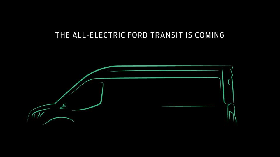 Ford Transit Electric Deliver Vans