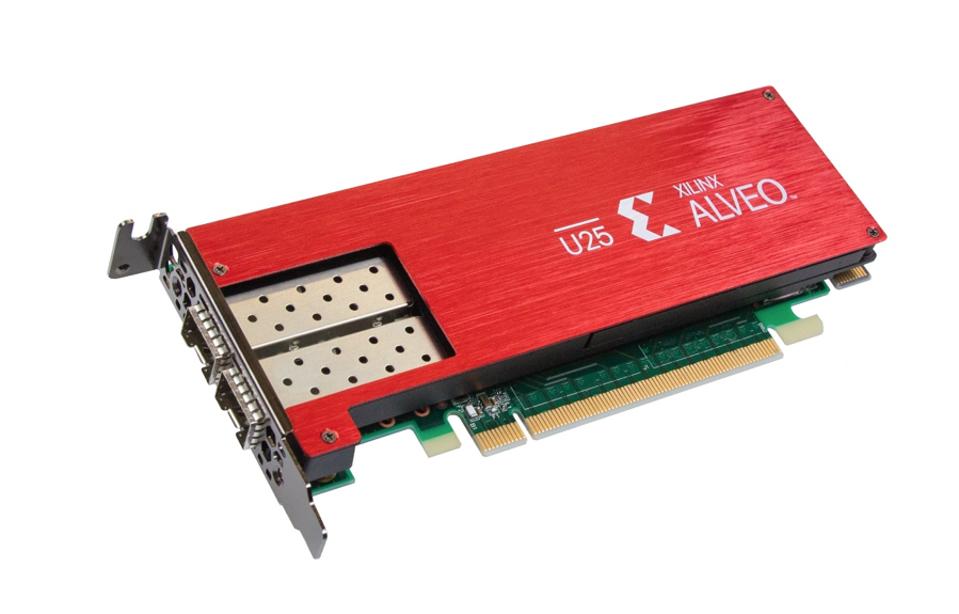 Xilinx's new Alveo U25 SmartNIC.