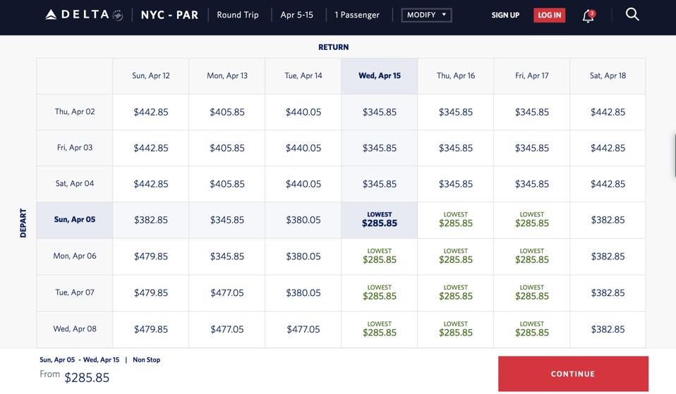 Coronavirus Sparks Cheap Flights Bonanza New York Paris Return 285
