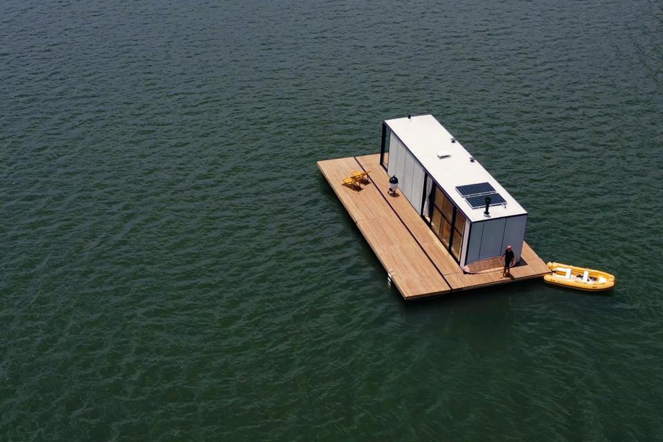 One of Airbnb's unique homes on the water