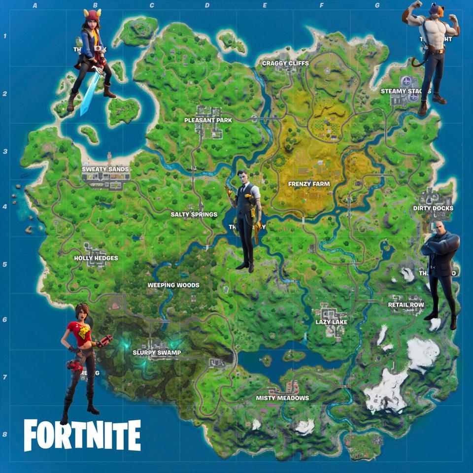 ‘Fortnite’ Boss Weapon List And Locations Where To Collect Different