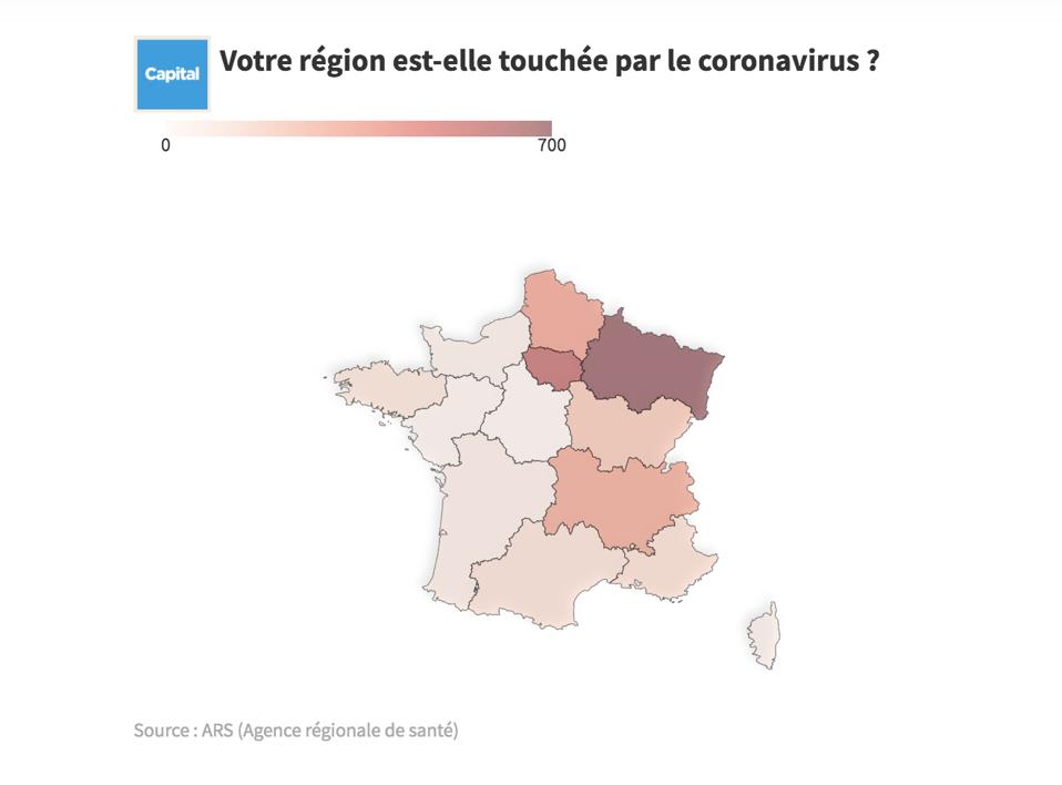 42+ Covid France Map Regions