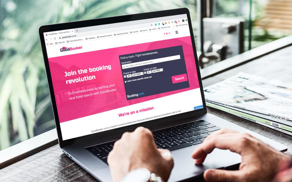 A Travel Booking Website That Helps Combat The Homeless Crisis