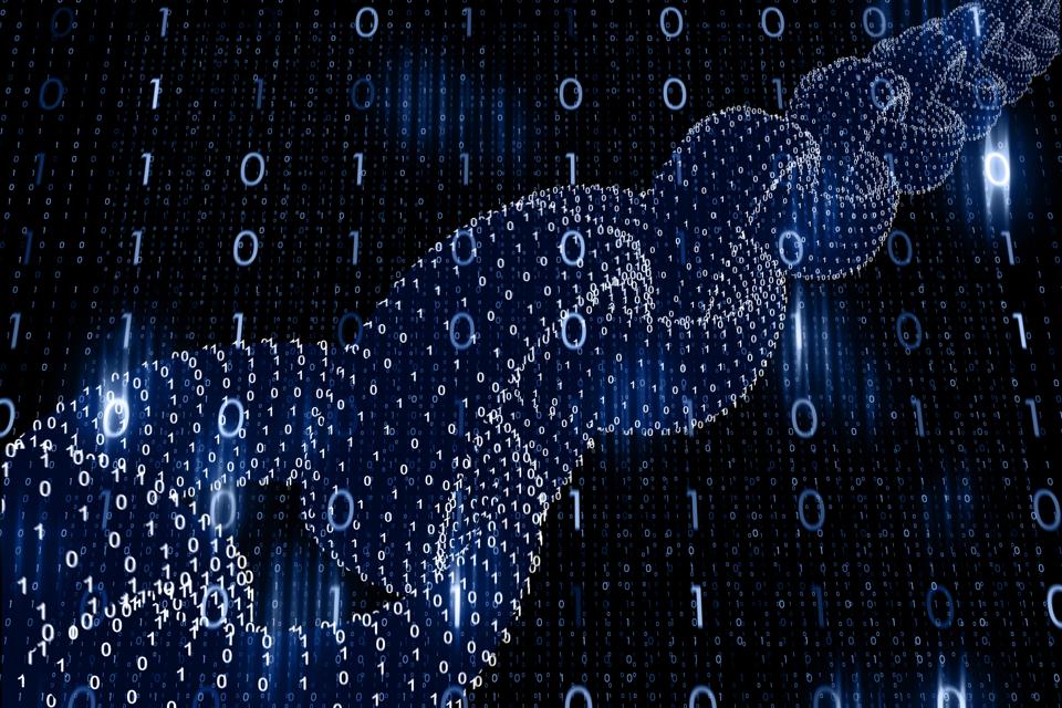 Business blockchain chain cyberspace