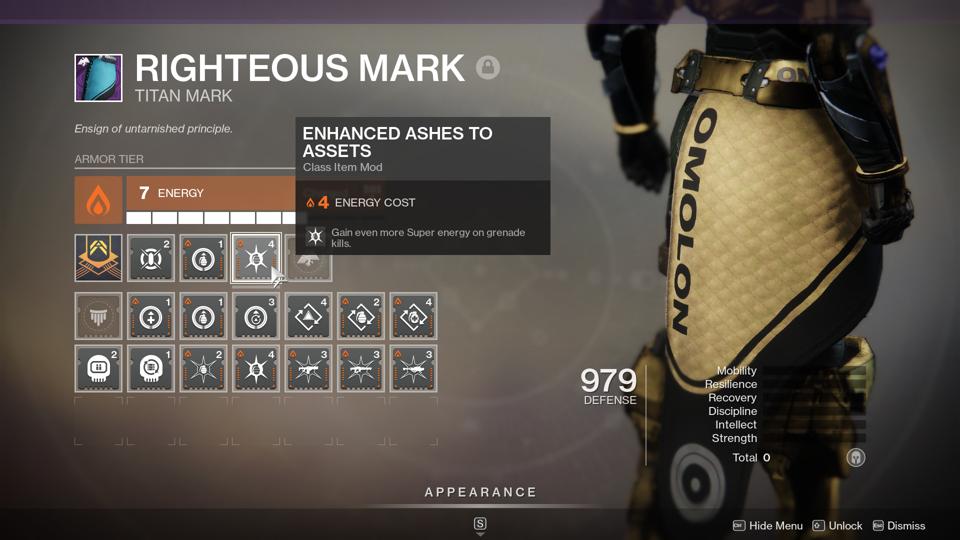 A Destiny 2 Worthy Ashen Wake Titan Build For Huge Damage