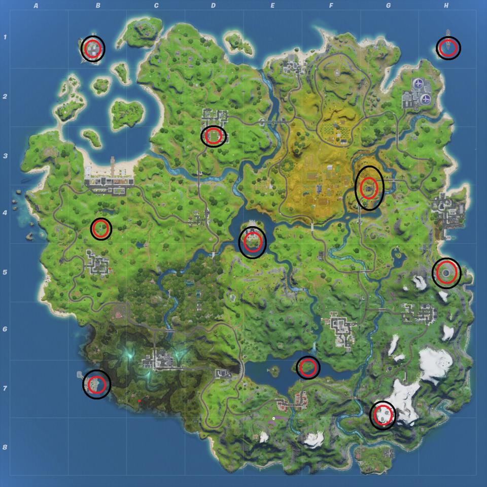 Fortnite Helicopter Map