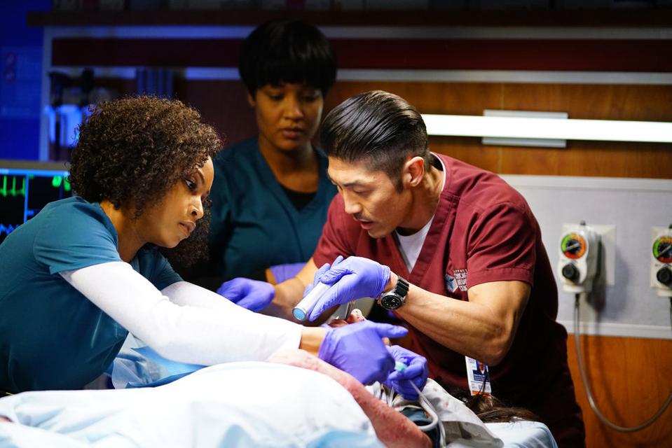 Storylines Intensify In Milestone 100th Episode Of Chicago Med Say EPs Storylines Intensify In Milestone 100th Episode Of Chicago Med Say EPs