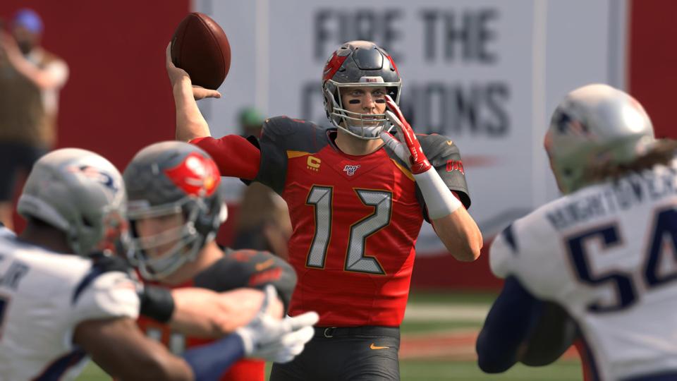 EA Madden NFL Has Already Placed Tom Brady In A Bucs Uniform EA Madden NFL Has Already Placed Tom Brady In A Bucs Uniform