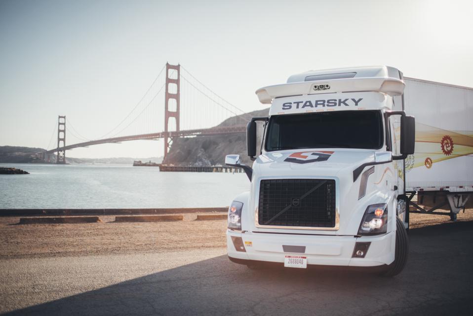 Automated trucking startup Starksy Robotics has shut down